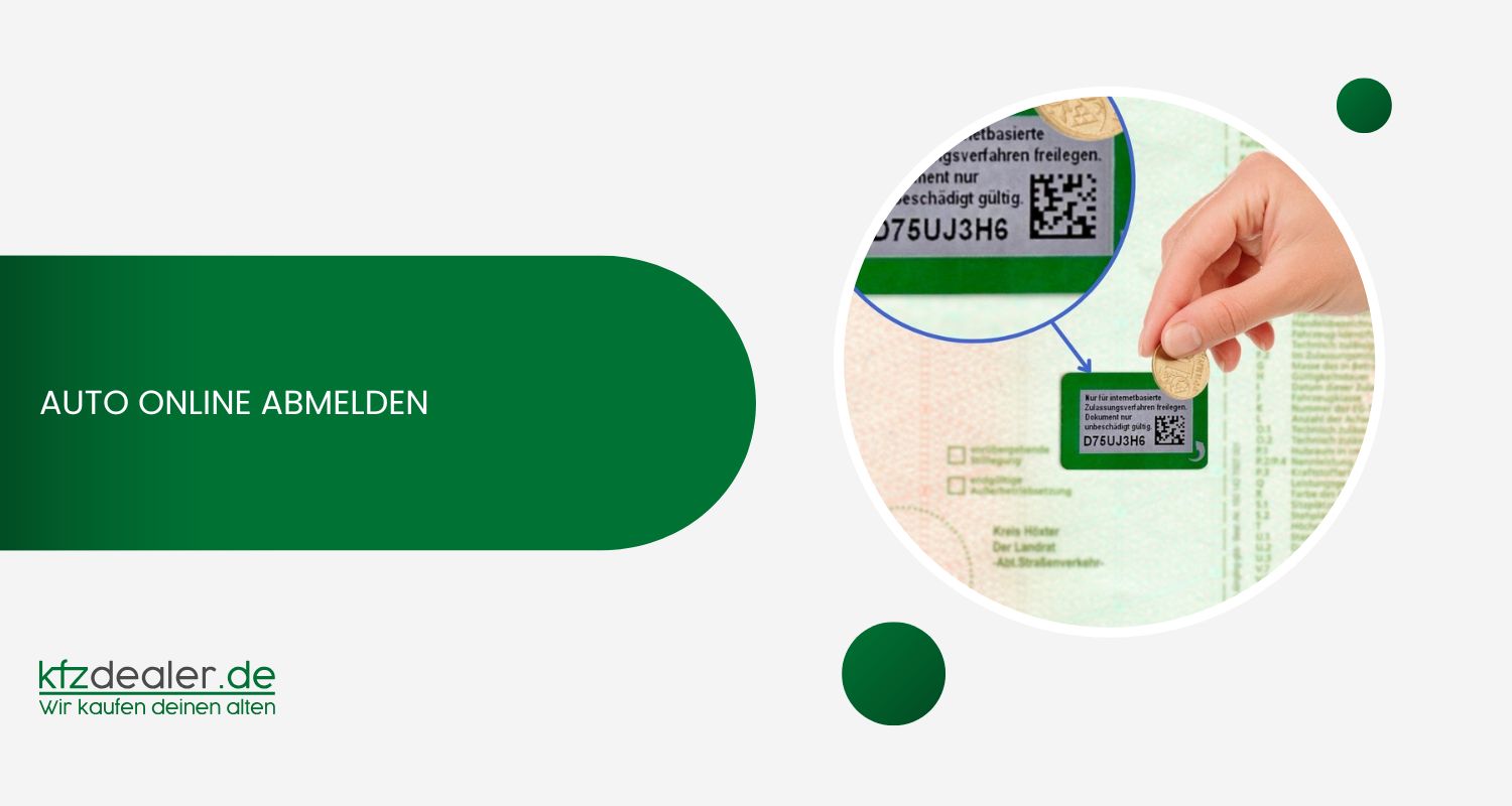 Auto online abmelden